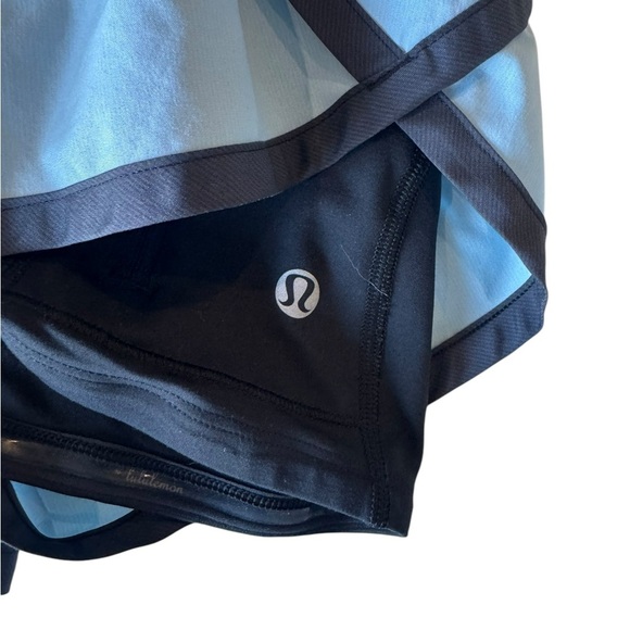Lululemon Run Speed Squad Shorts Blue Gray Women’s Size 4 - Picture 7 of 10